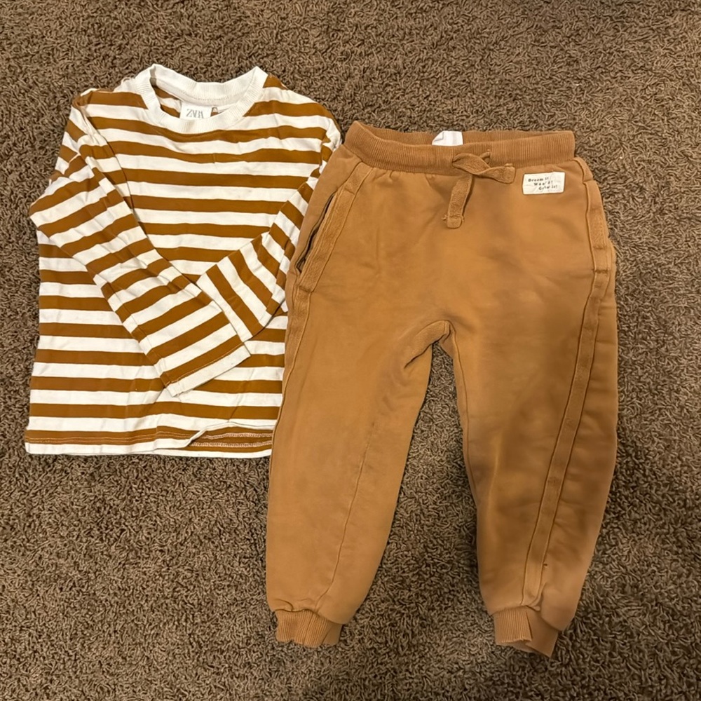 Zara kids set size 3-4 yrs